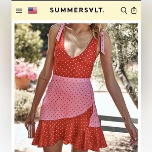 Summersalt One Piece and Matching Wrap Skirt Coverup Set
